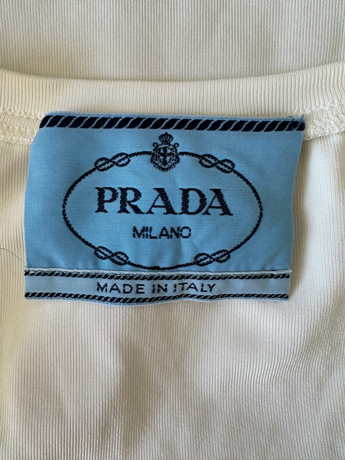 Prada F/W 1994 Nylon Belted Top