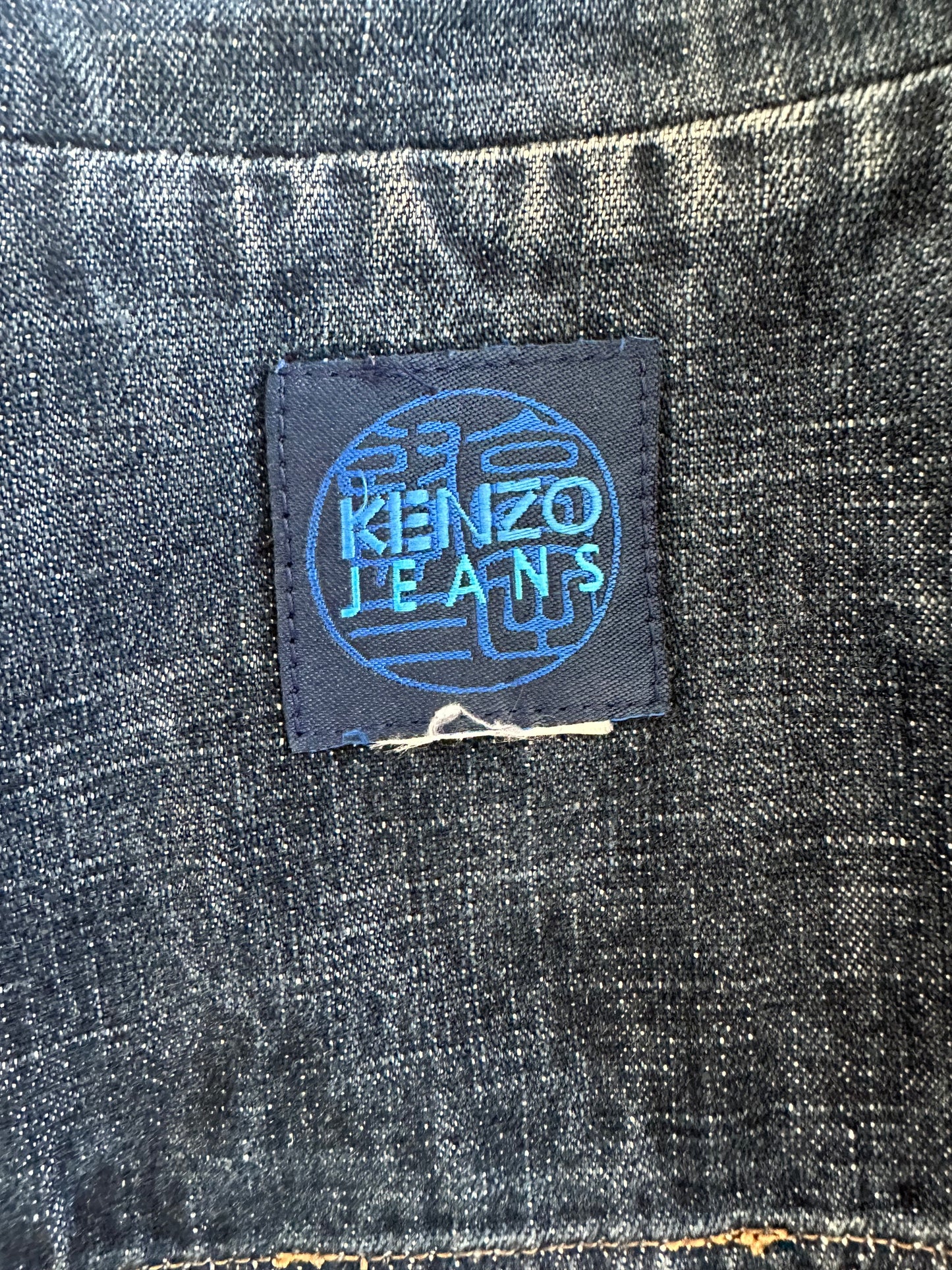 Vintage Kenzo Jeans Denim Jacket and Skirt