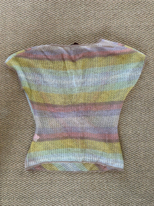 Missoni Rainbow Knit Sleeveless Jumper