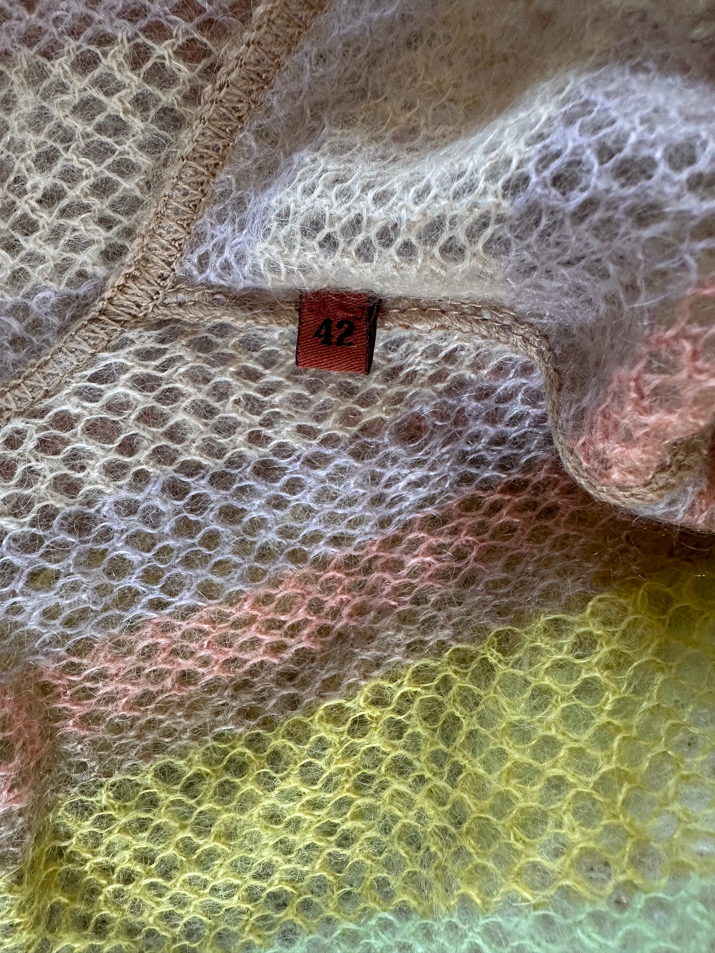Missoni Rainbow Knit Sleeveless Jumper