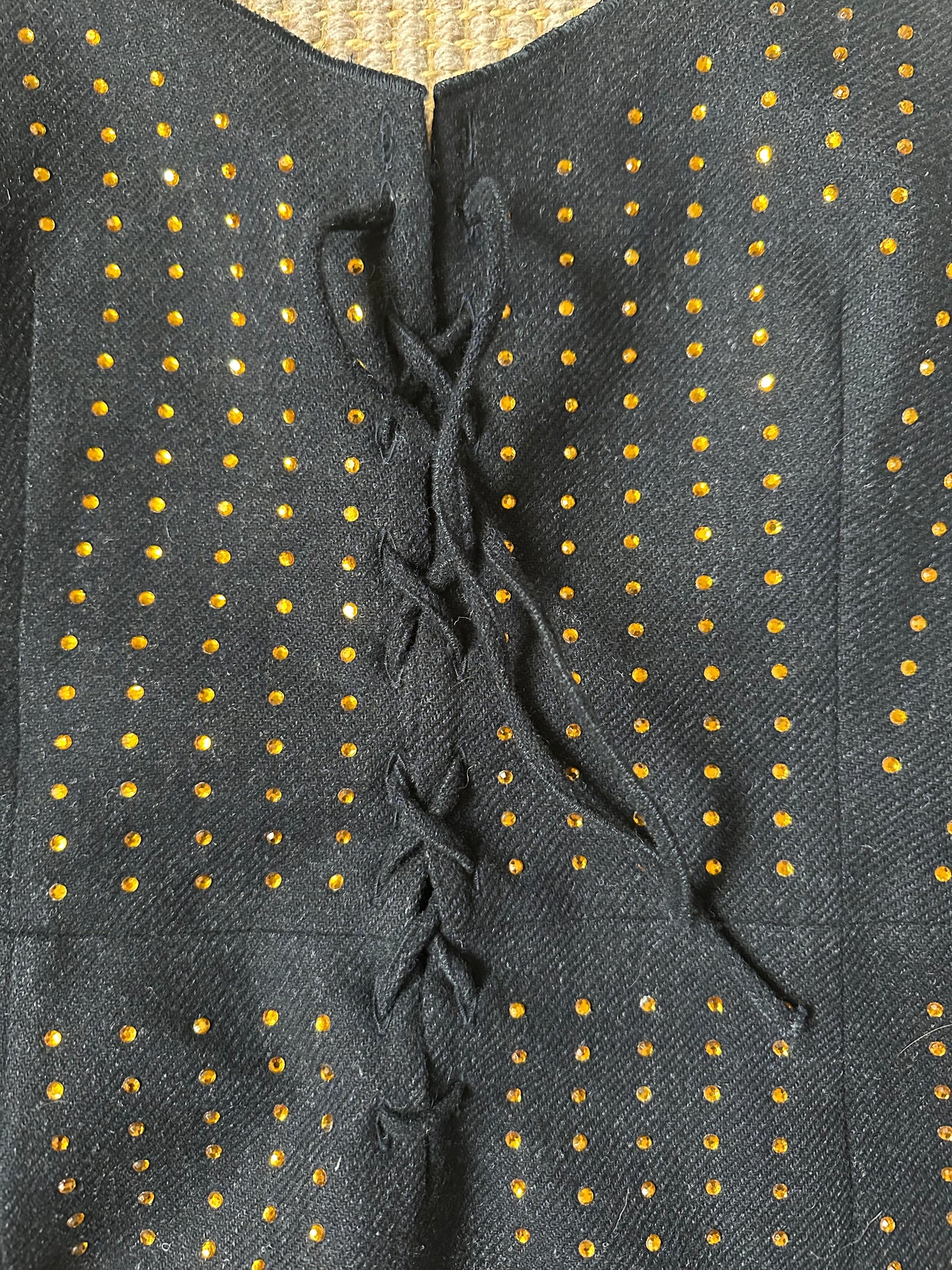 Vintage Miu Miu S/S 1998 Rhinestone Studded Dress