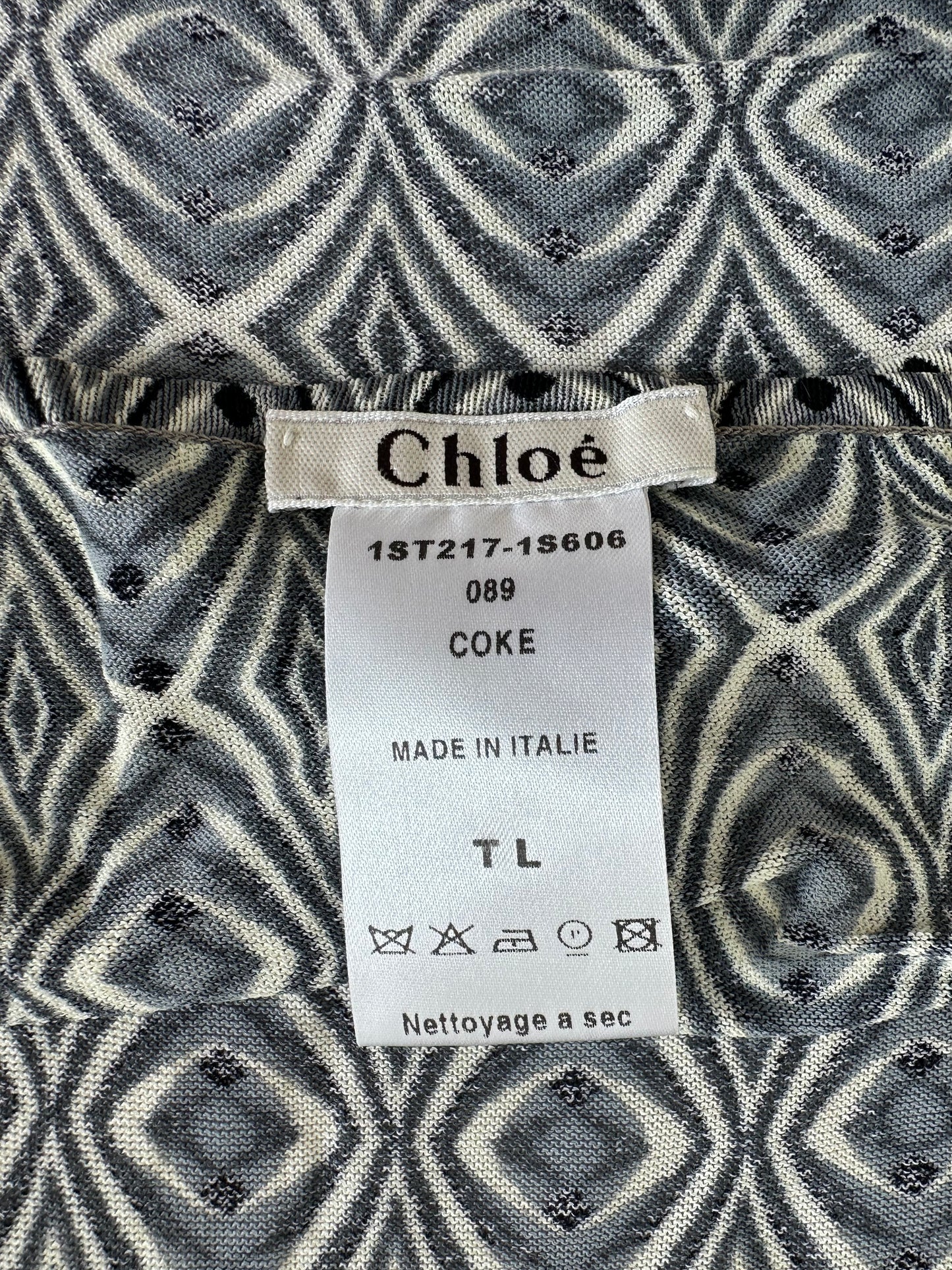 Vintage Chloé Backless Top