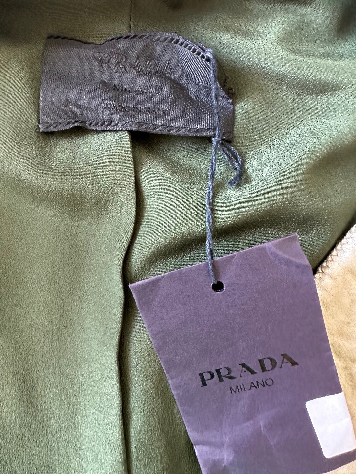 Vintage Prada F/W 1998 Velvet Suit