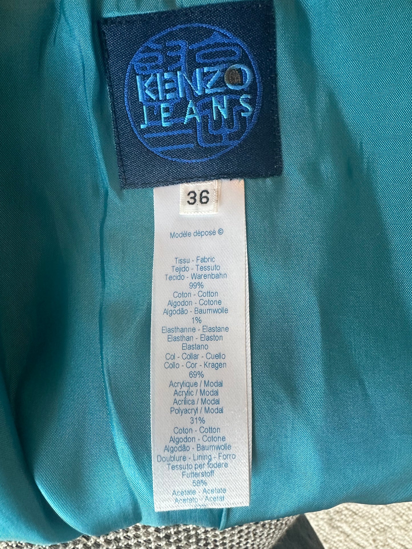 Vintage Kenzo Jeans Jacket