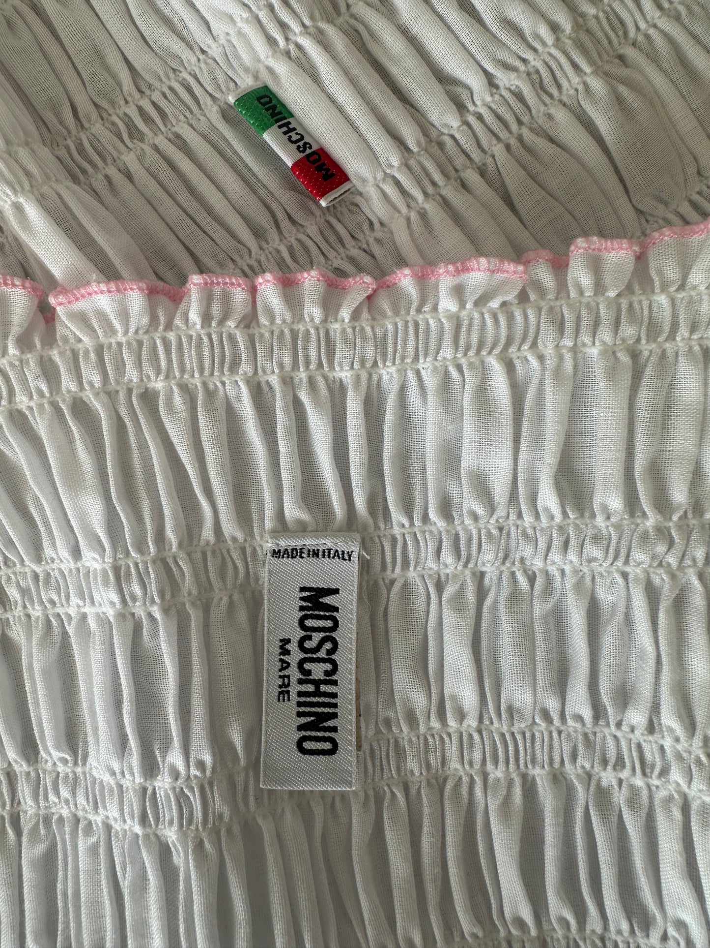 Vintage Moschino Mare White Blouse