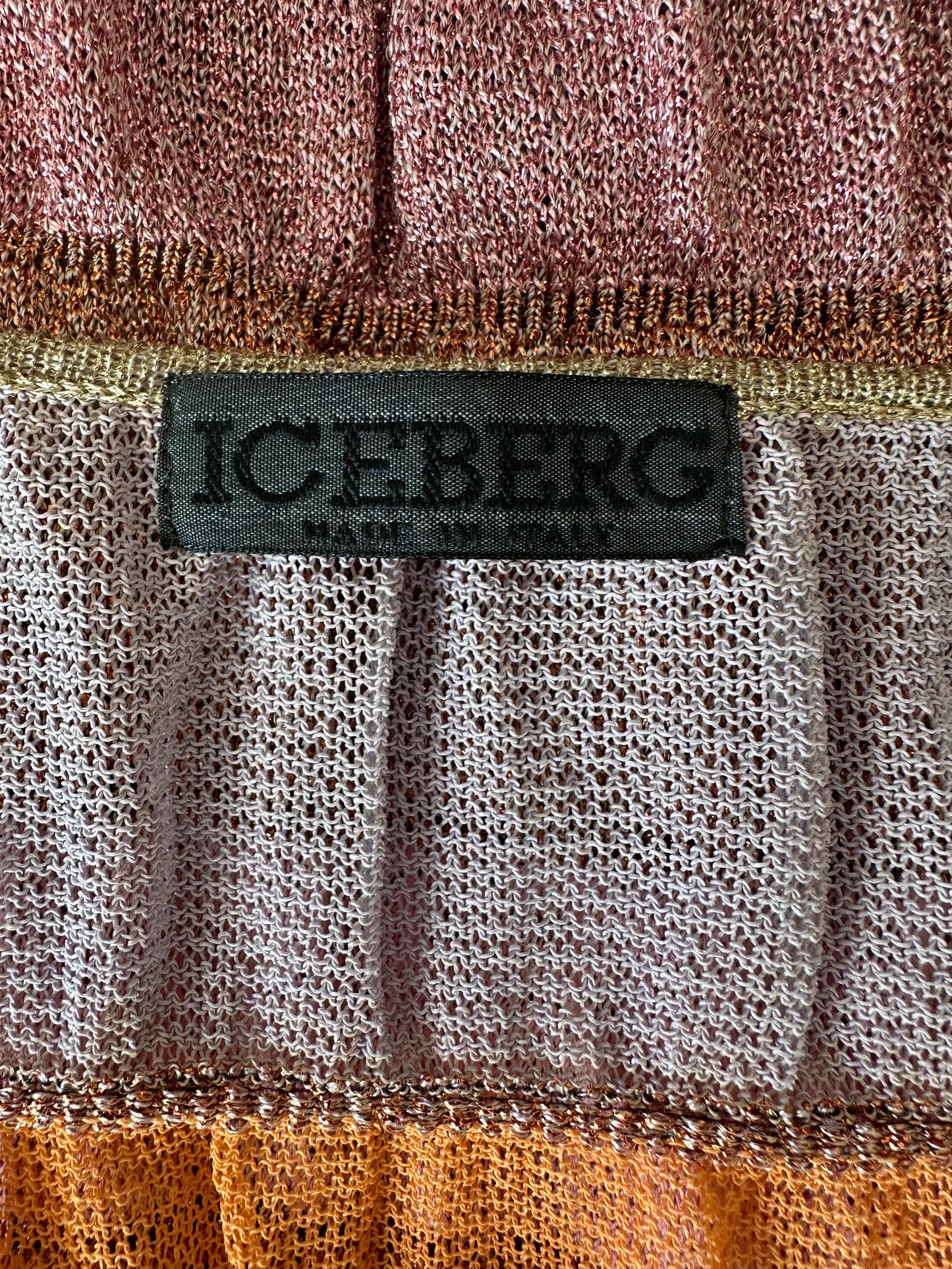 Vintage Iceberg S/S 2000 Knitted Cardigan