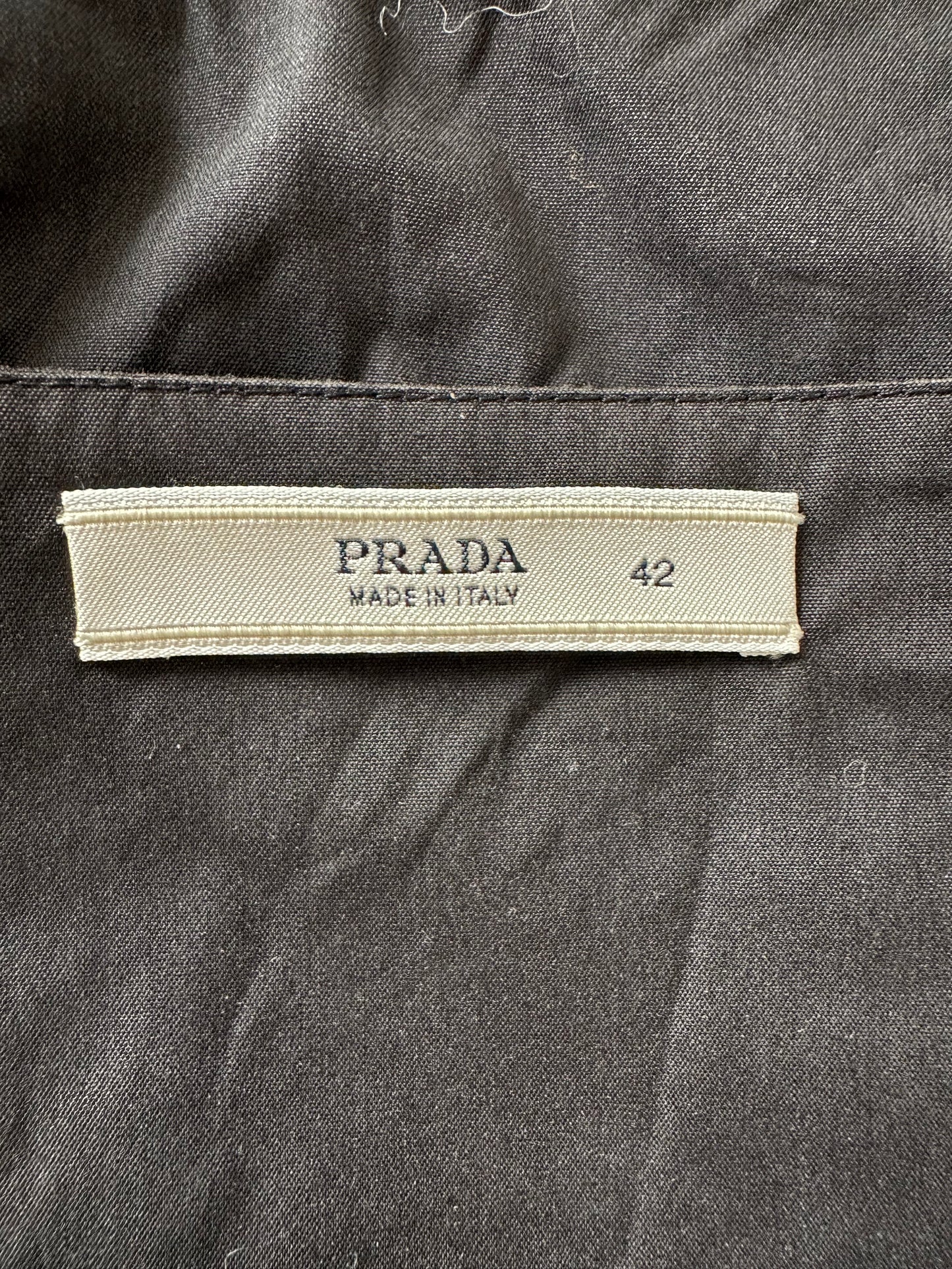 Vintage Prada Black Blouse