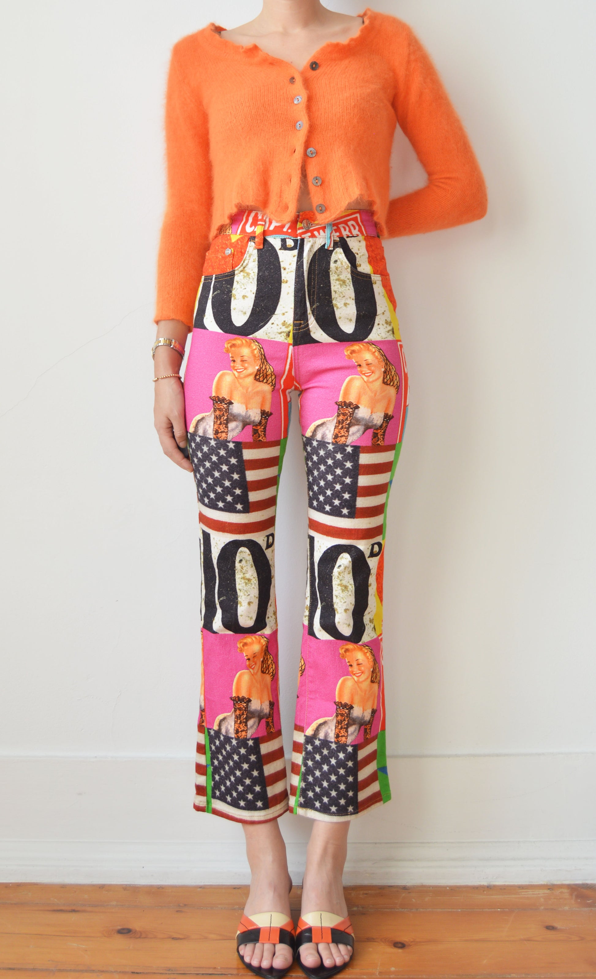 iceberg x peter blake ss 2020 patterned jeans