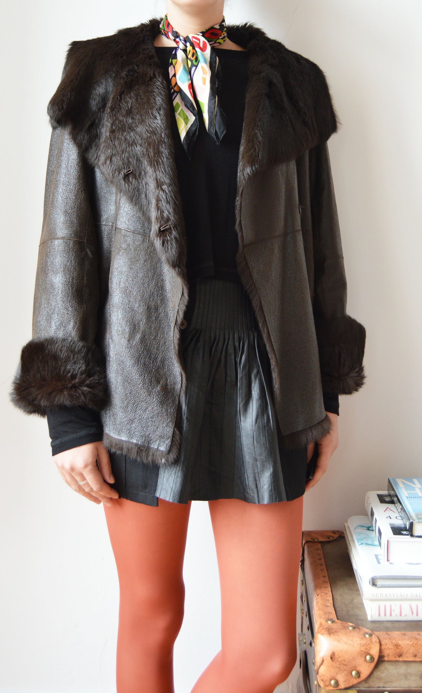 joseph brown fur jacket