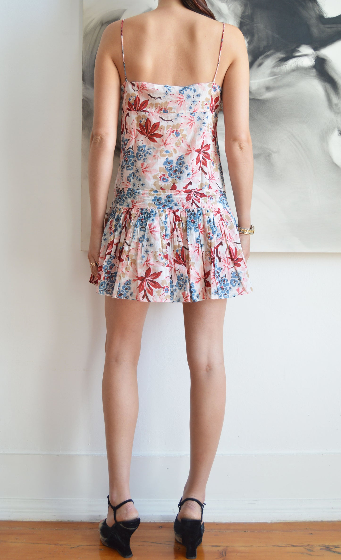 Vintage Marni S/S 2002 Floral Mini Dress