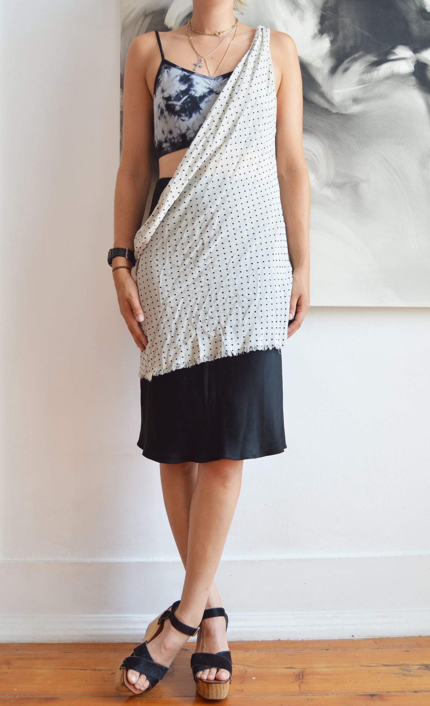 Ann Demeulemeester Polka Dot Tunic