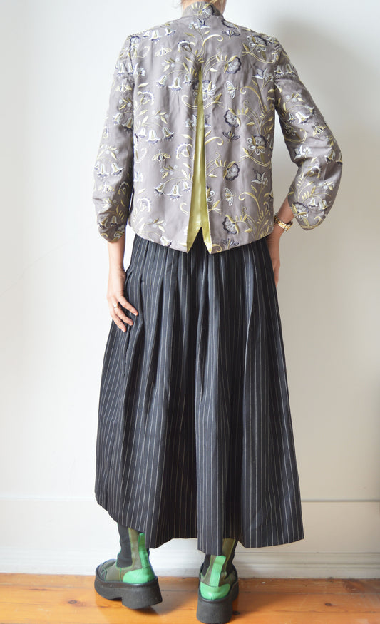 Vintage Chloé S/S 2000 Purple Embroidered Jacket