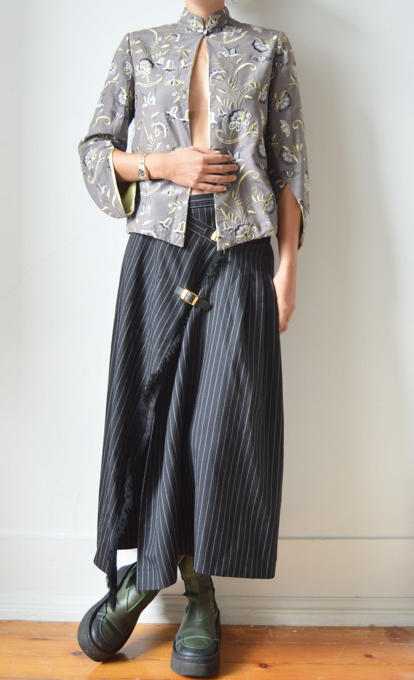 Vintage Chloé S/S 2000 Purple Embroidered Jacket