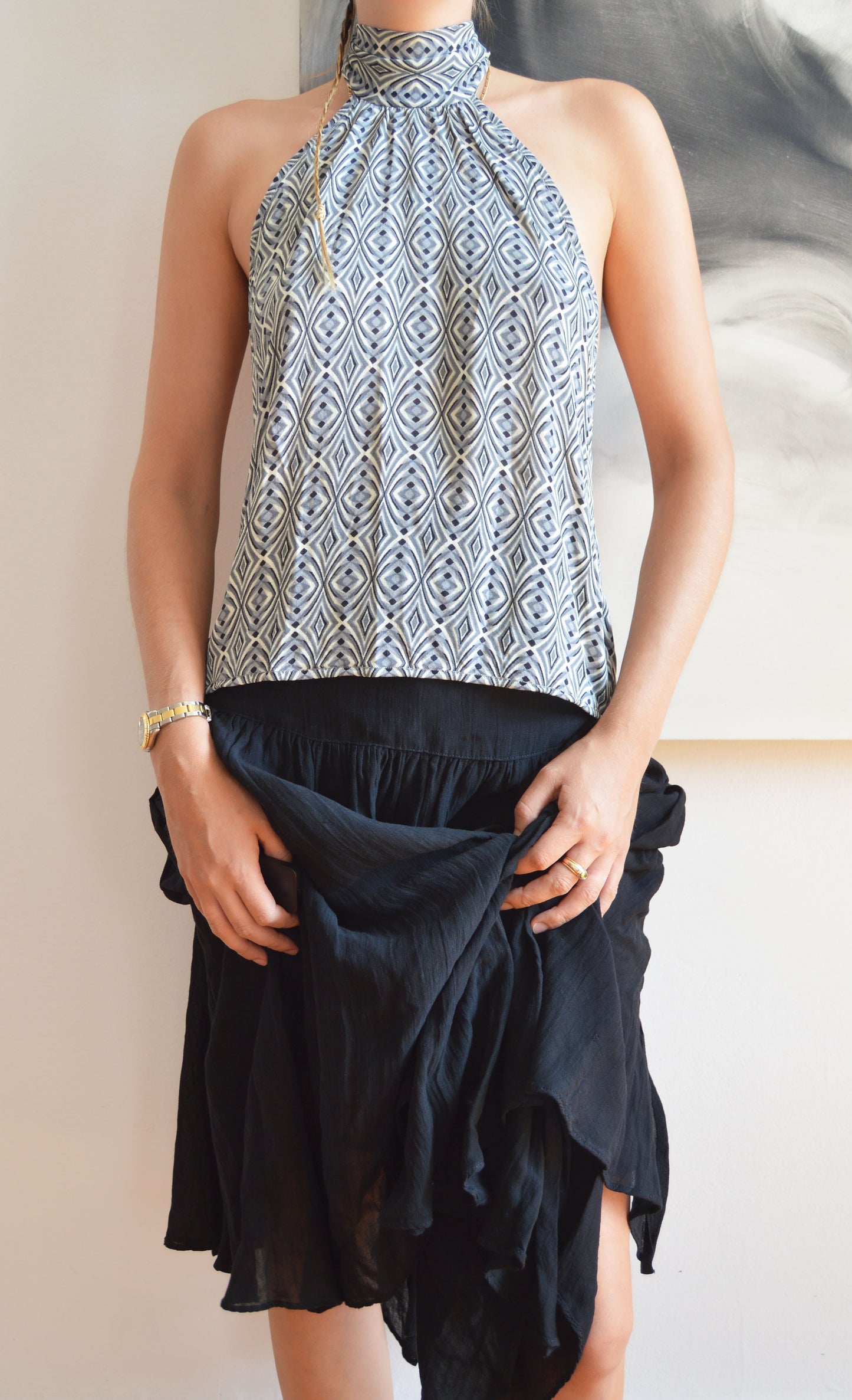 vintage Chloe ss 2001 halter neck top