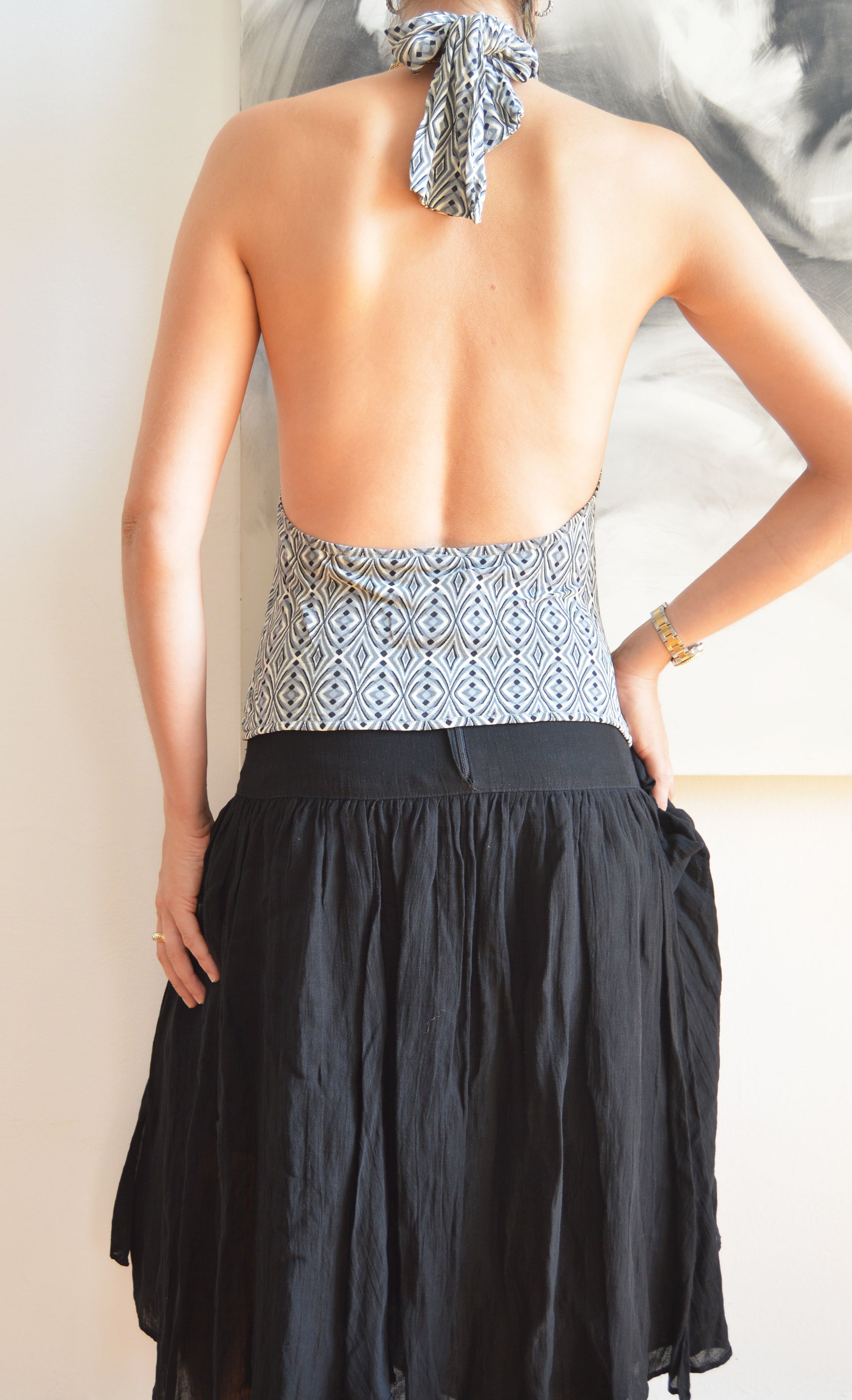 vintage Chloe ss 2001 halter neck top