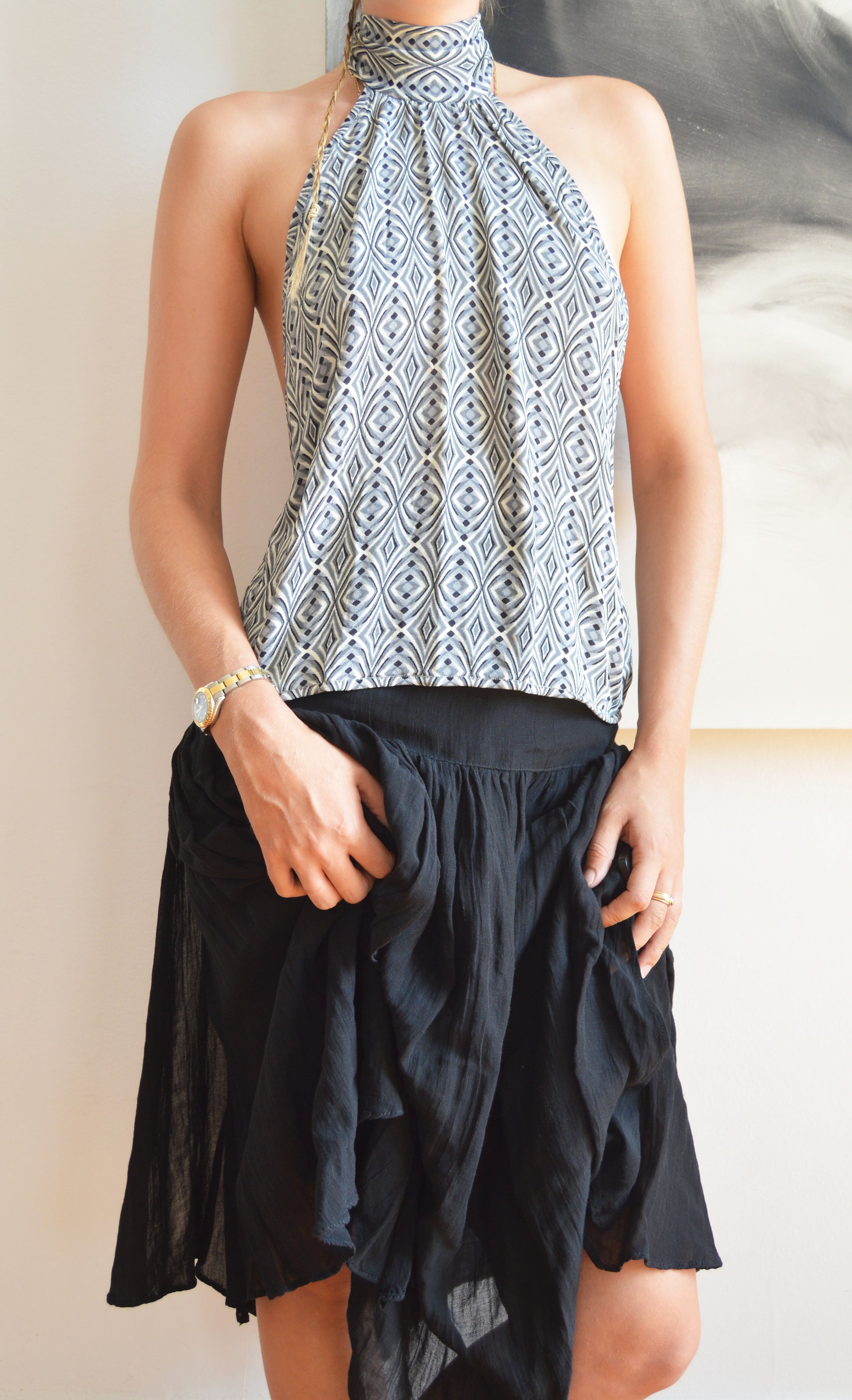 vintage Chloe ss 2001 halter neck top