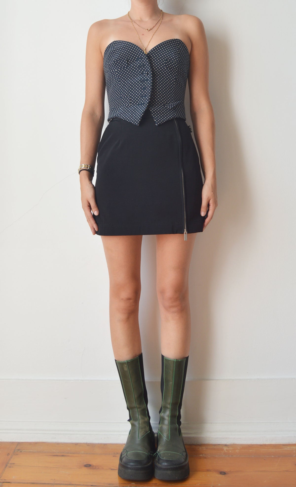 Gianfranco Ferré Jeans Black Mini Skirt