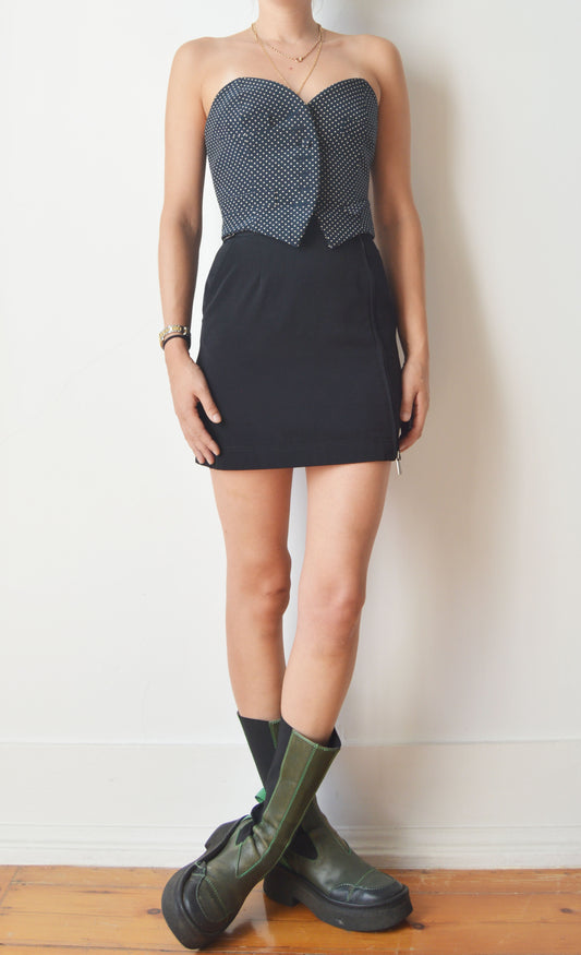 Gianfranco Ferré Jeans Black Mini Skirt
