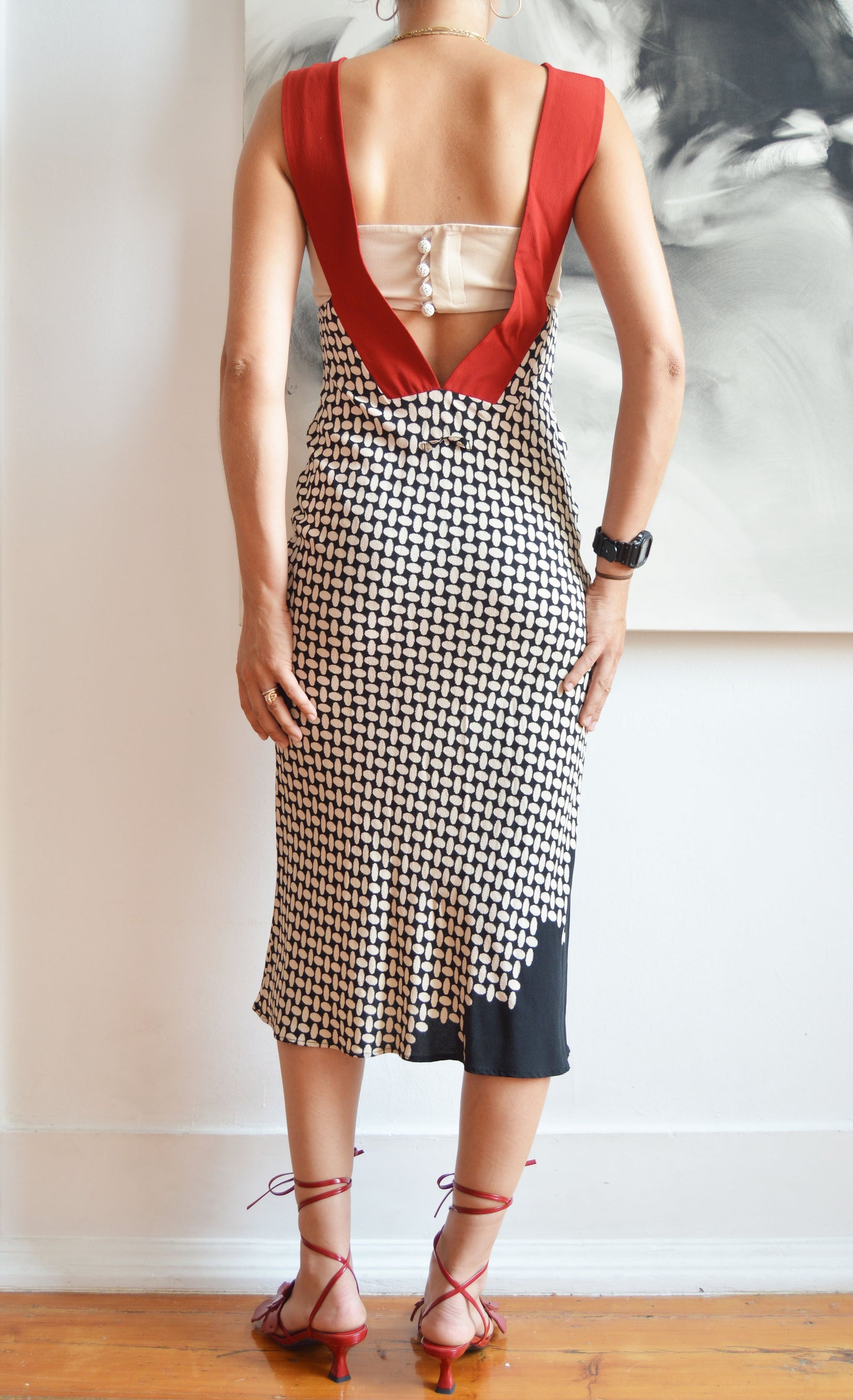 Vintage Jean Paul Gaultier S/S 1997 Silk Blend Dress