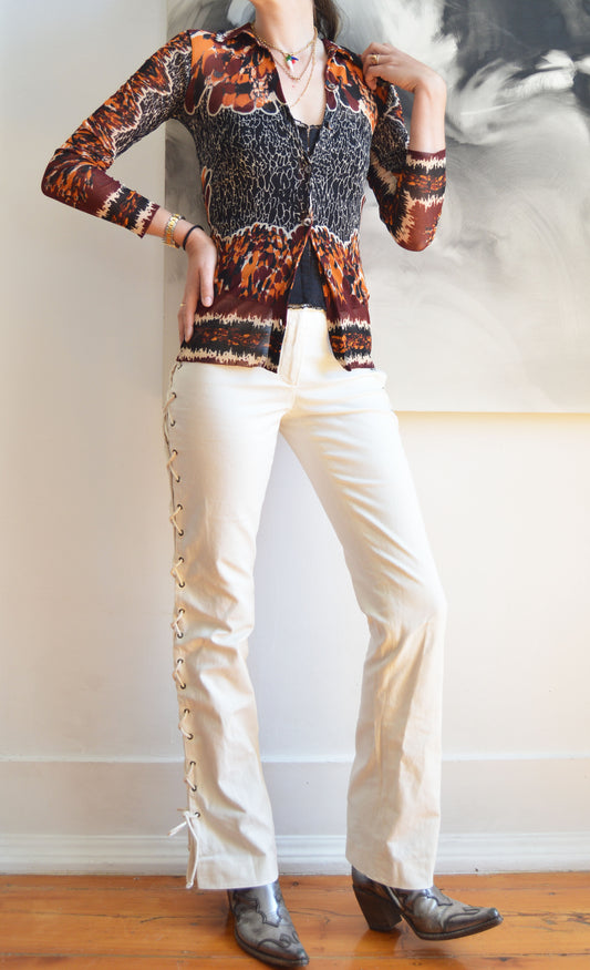 Vintage Jean Paul Gaultier S/S 1997 Mesh Shirt