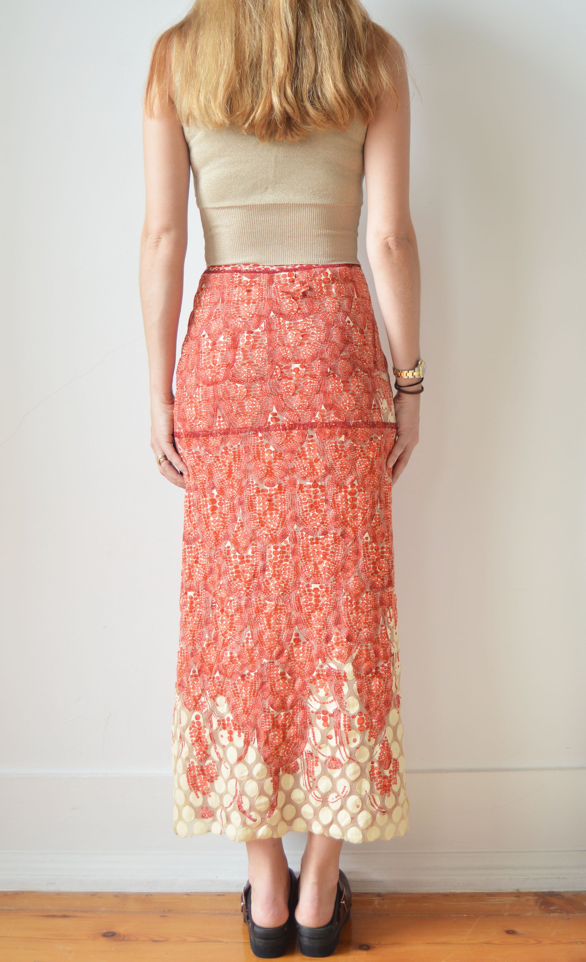 Vintage Jean Paul Gaultier S/S 2004 Mesh Skirt