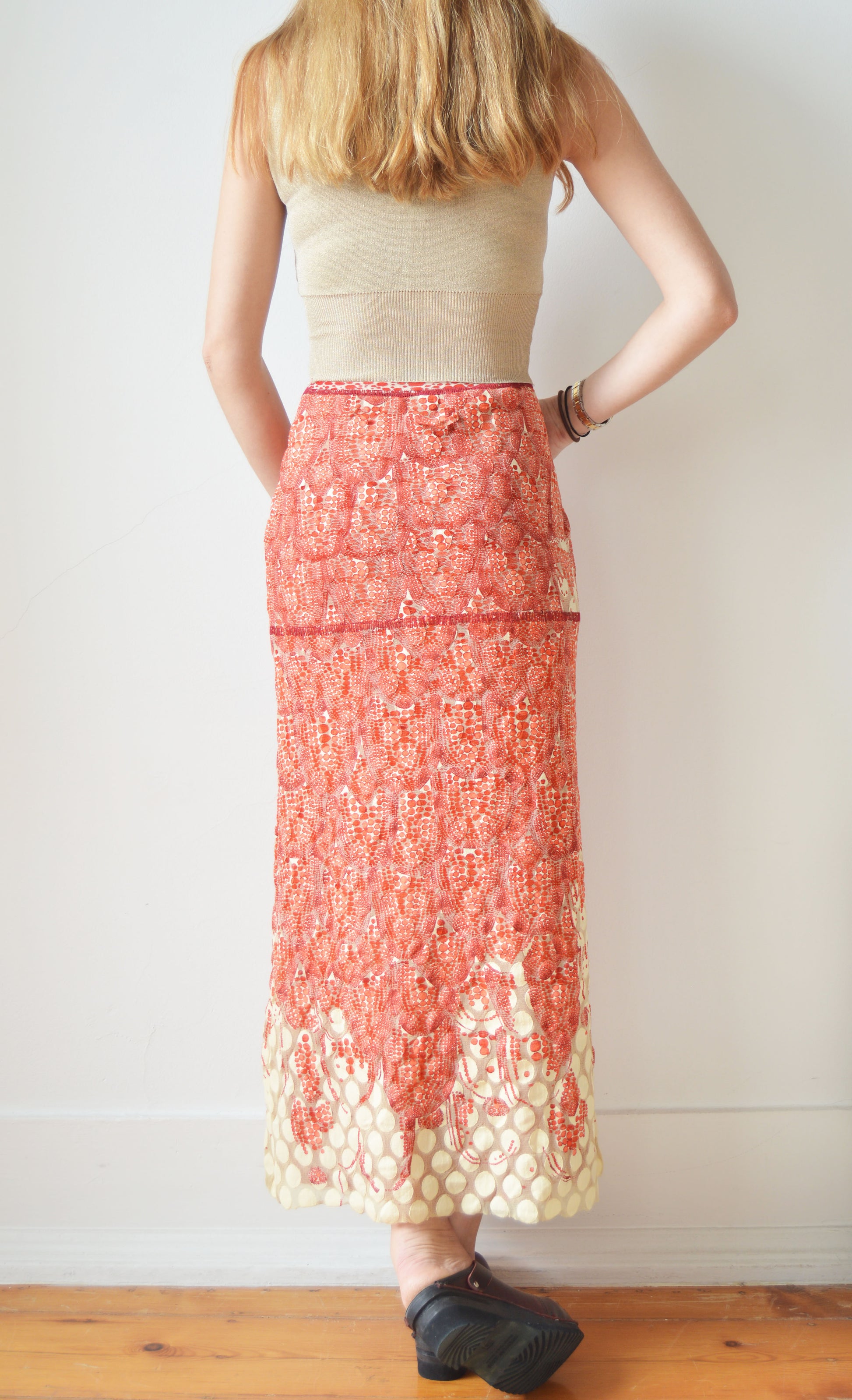 Vintage Jean Paul Gaultier S/S 2004 Mesh Skirt