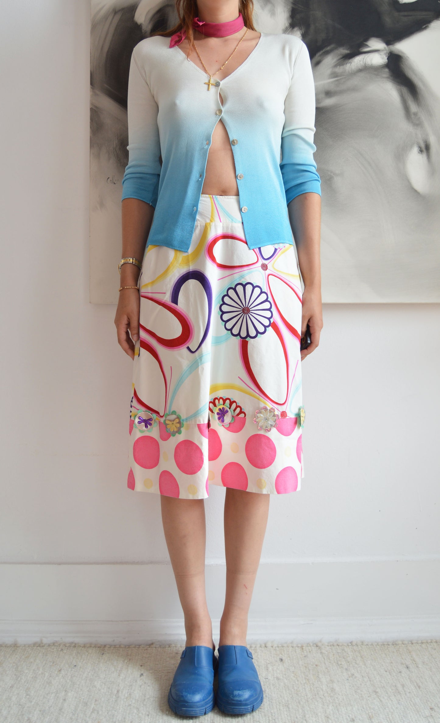 Vintage Marni S/S 2000 Printed Skirt