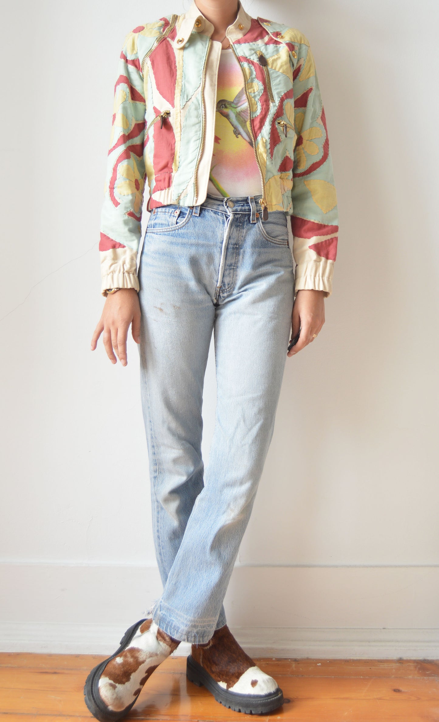 Vintage Marni S/S 2003 Patchwork Cotton Jacket