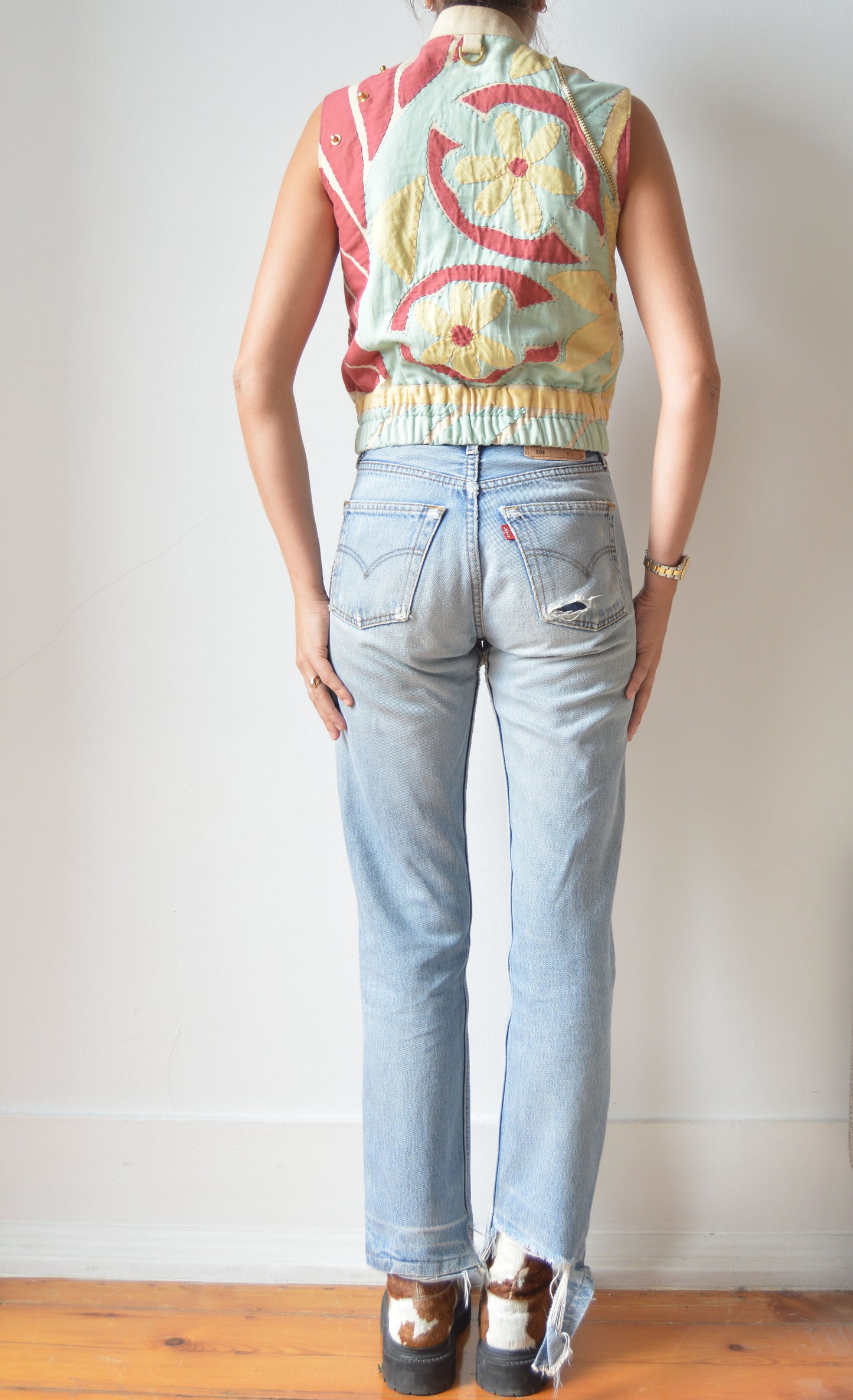 Vintage Marni S/S 2003 Patchwork Cotton Jacket