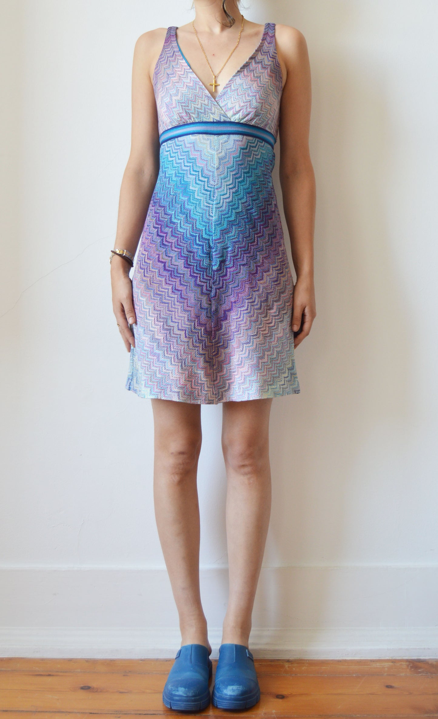 Vintage Missoni Blue Ombré Dress