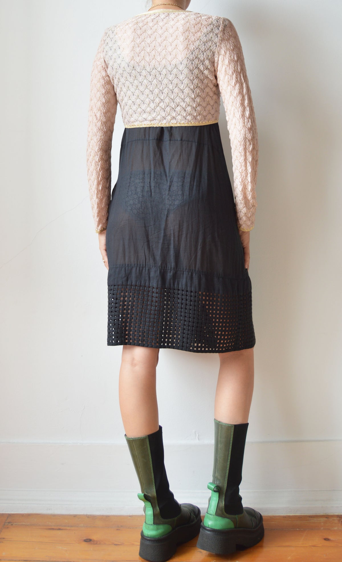 Missoni Pink Knitted Cropped Cardigan