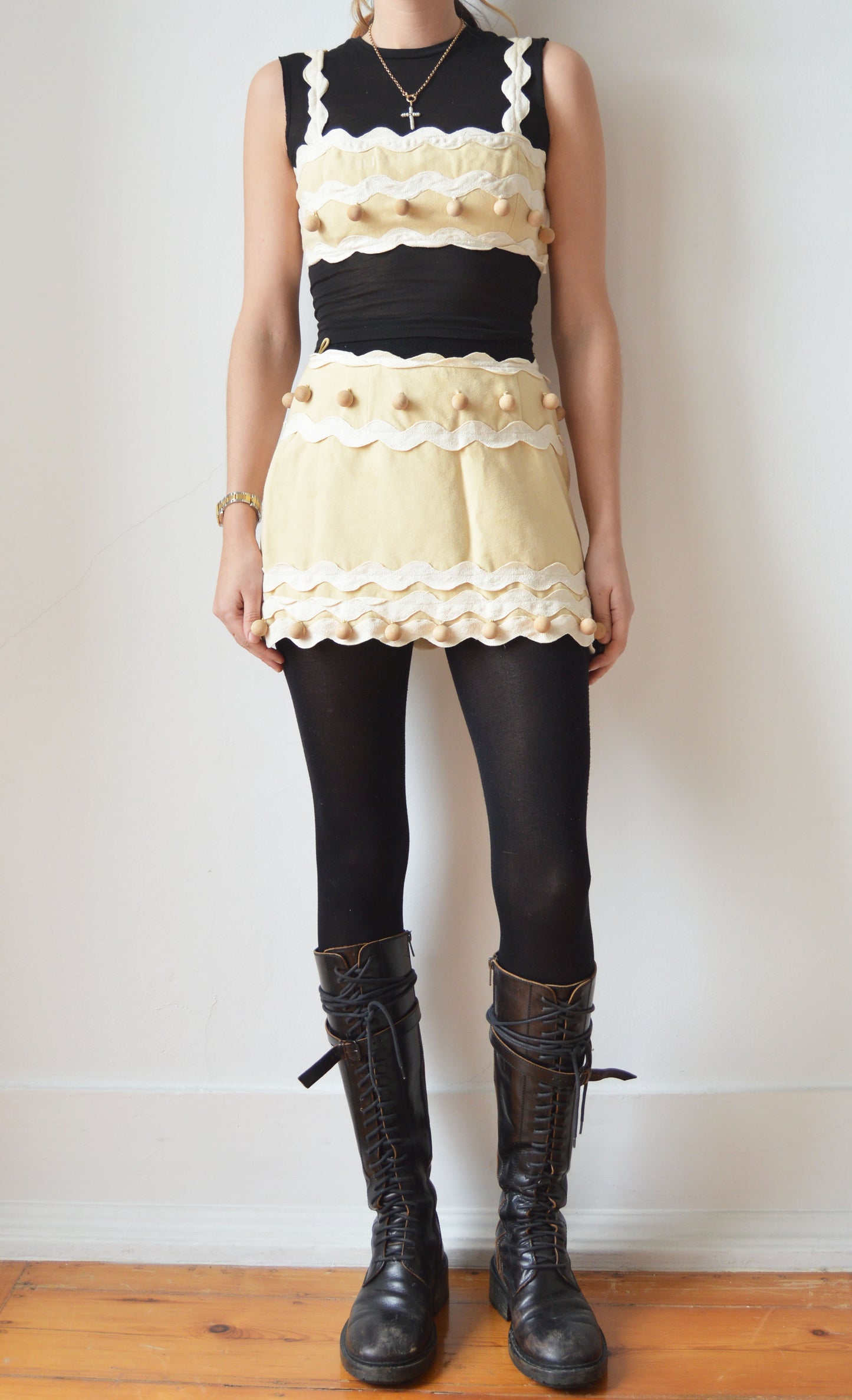 Vintage Moschino Cheap & Chic 1994 'Nature Friendly' Skirt and Top