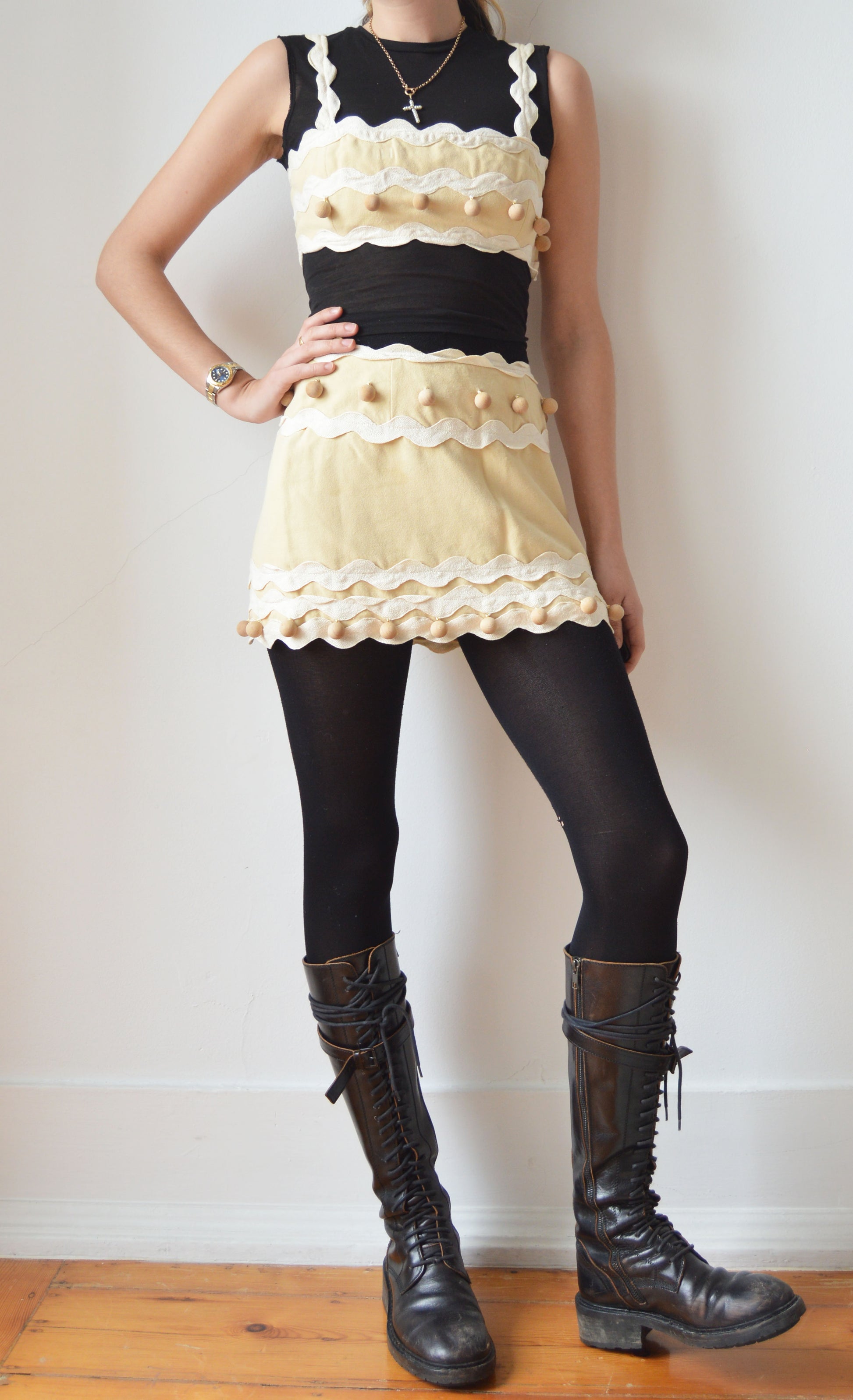 Vintage Moschino Cheap & Chic 1994 'Nature Friendly' Skirt and Top