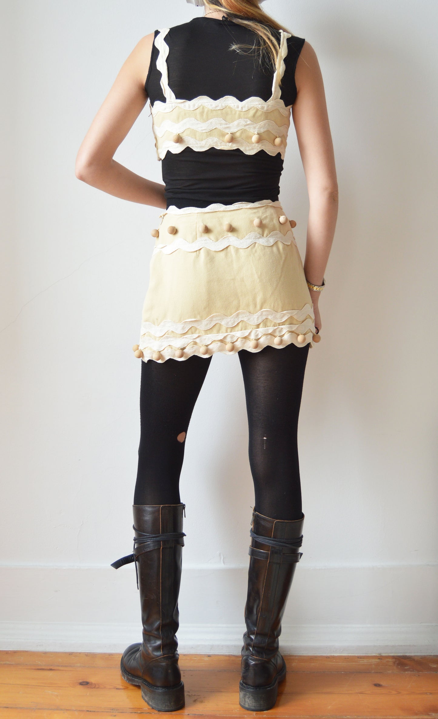 Vintage Moschino Cheap & Chic 1994 'Nature Friendly' Skirt and Top