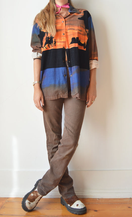 Vintage Moschino Corduroy Shirt