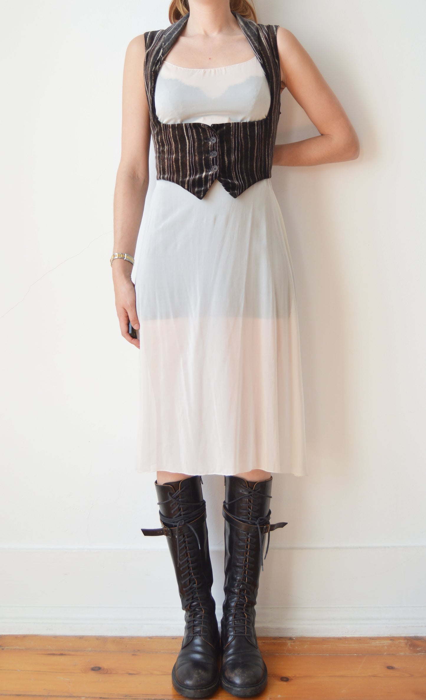 Vintage Romeo Gigli Velvet Waistcoat