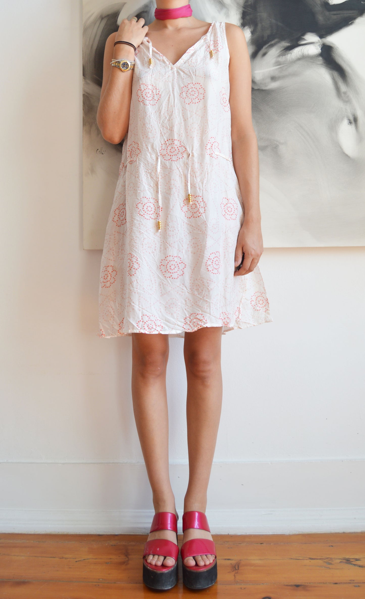 Vintage Chloe Silk Summer Dress