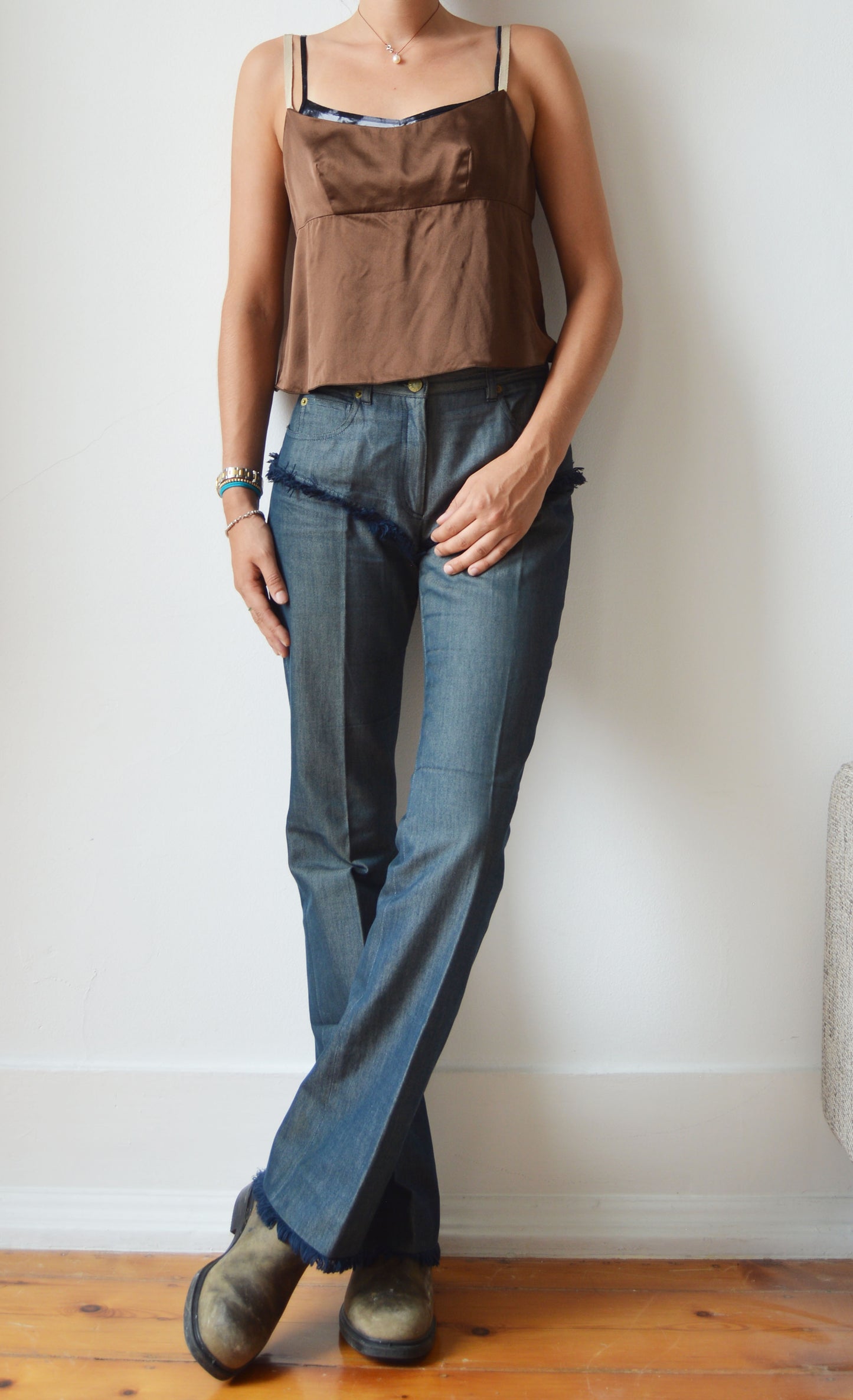 Chloé S/S 2000 Devil Skull Jeans