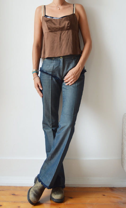 Chloé S/S 2000 Devil Skull Jeans