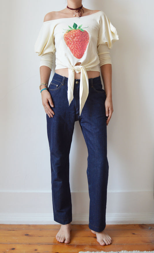 Vintage Chloé S/S 2001 Strawberry Top