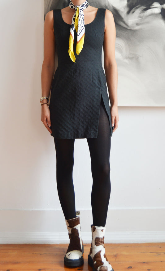 Vintage Dolce & Gabbana Black Mini Dress