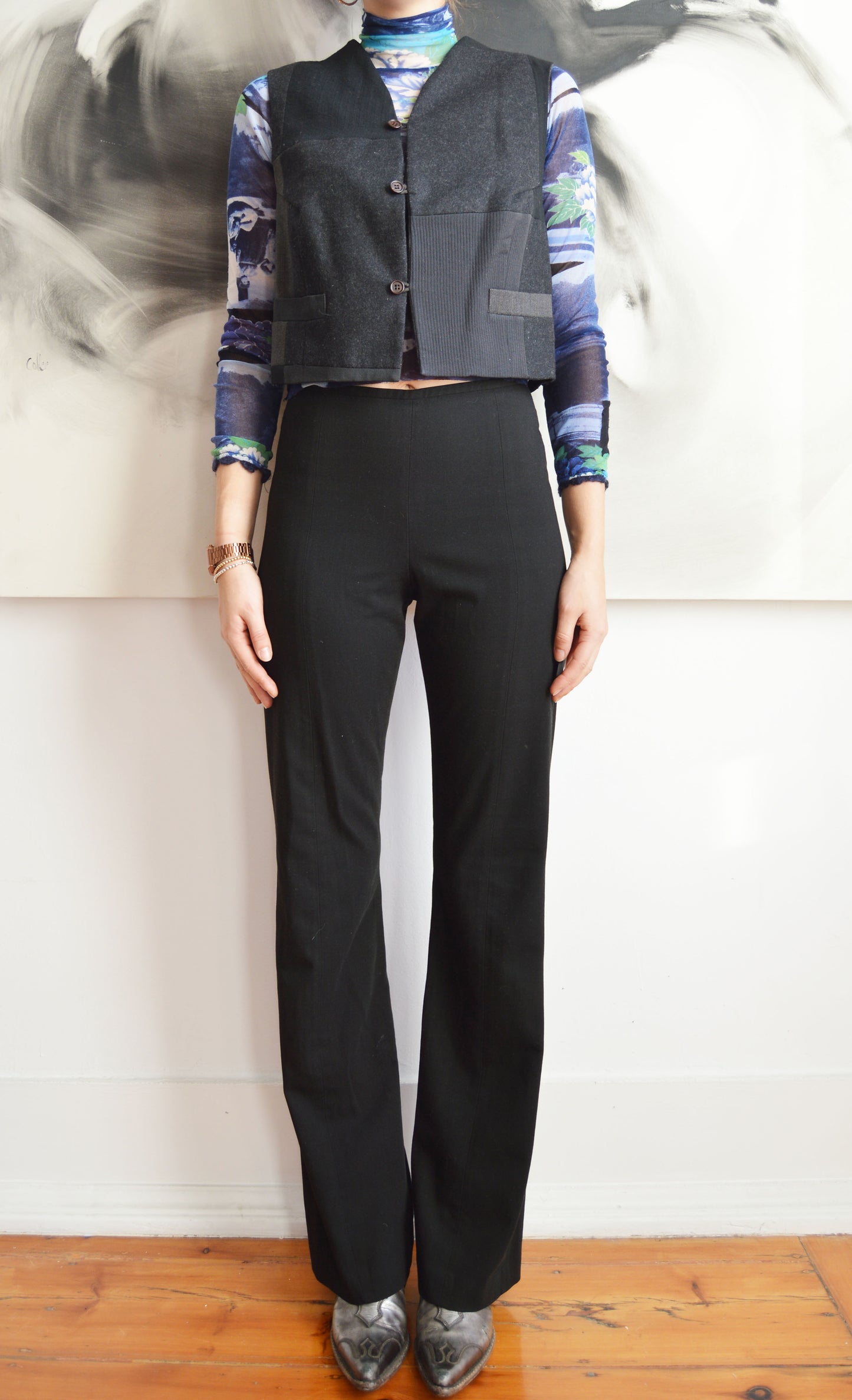 Vintage Dolce & Gabbana Patchwork Waistcoat