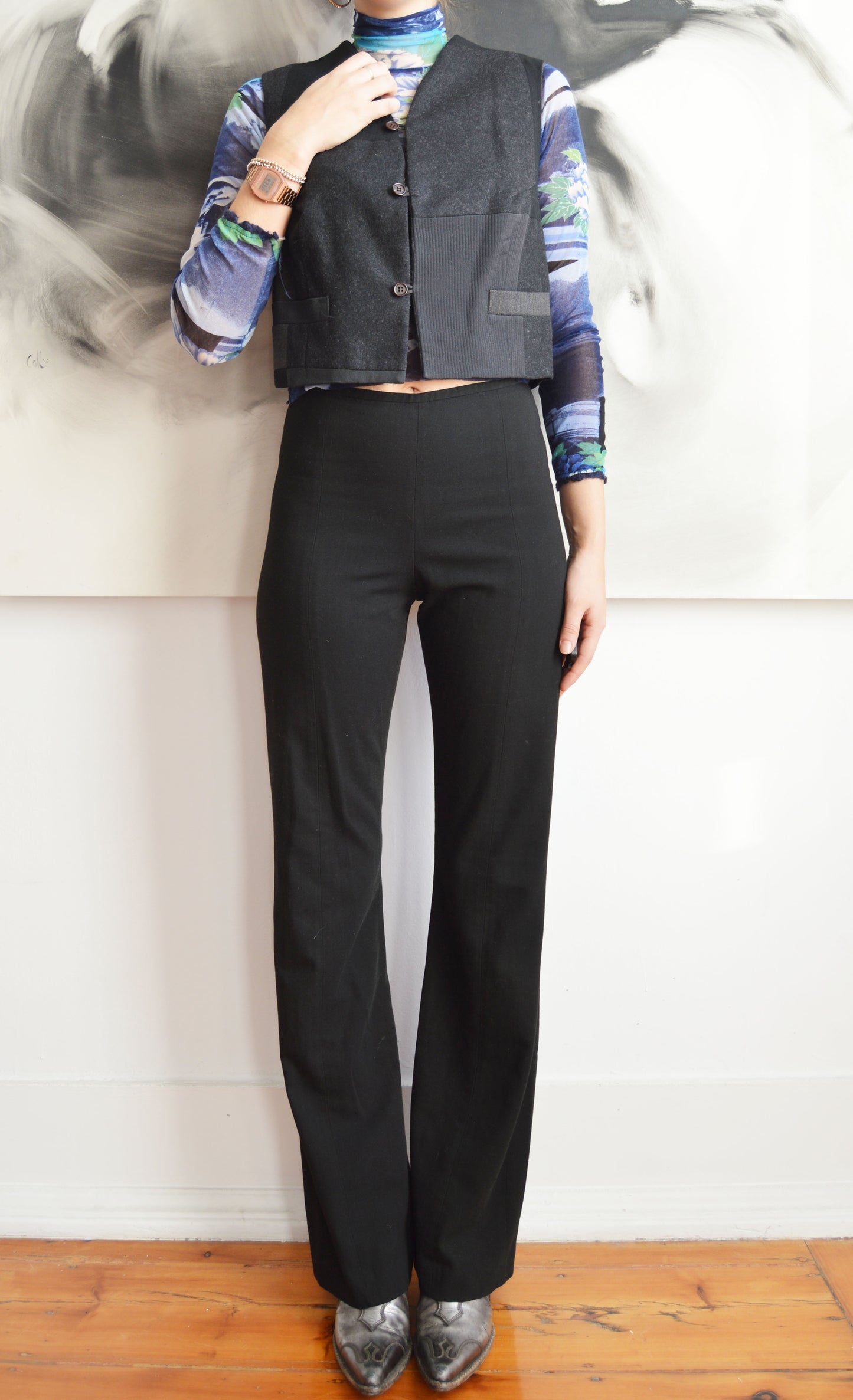 Vintage Dolce & Gabbana Patchwork Waistcoat