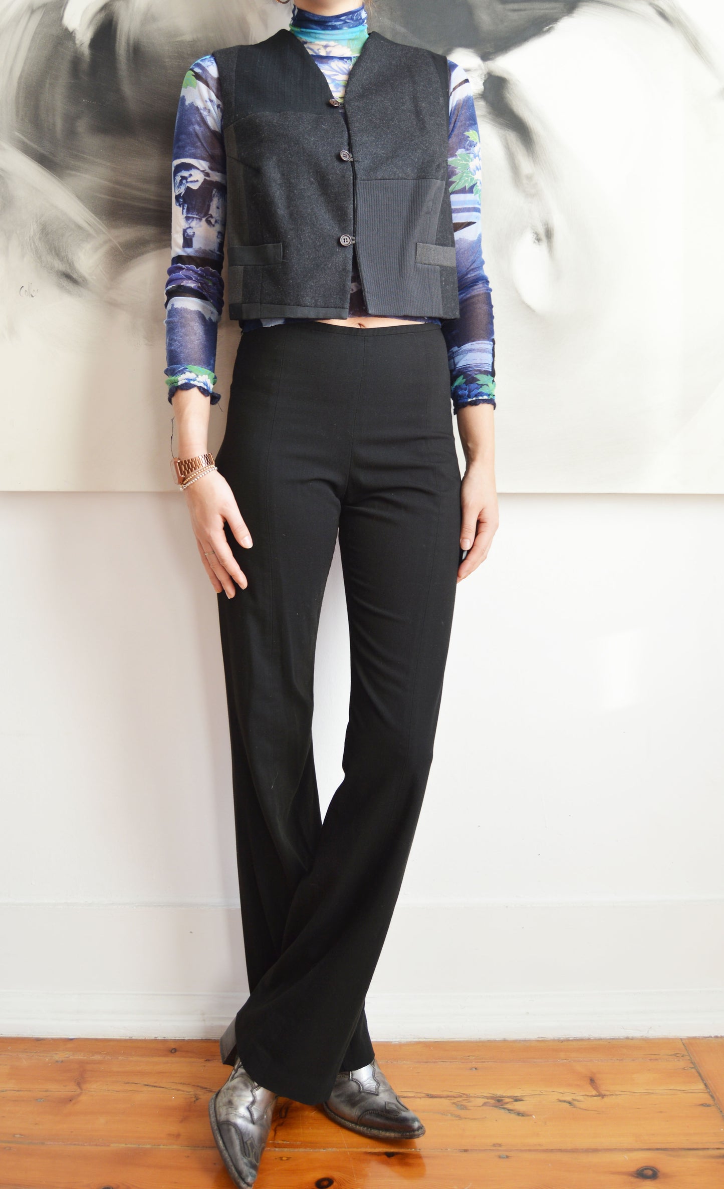Vintage Dolce & Gabbana Patchwork Waistcoat