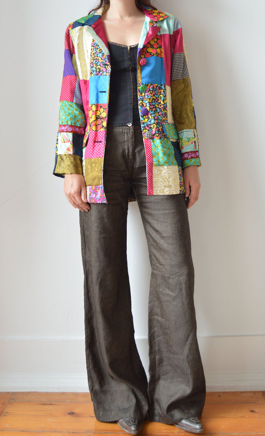 Vintage Dolce & Gabbana S/S 1993 Patchwork Jacket