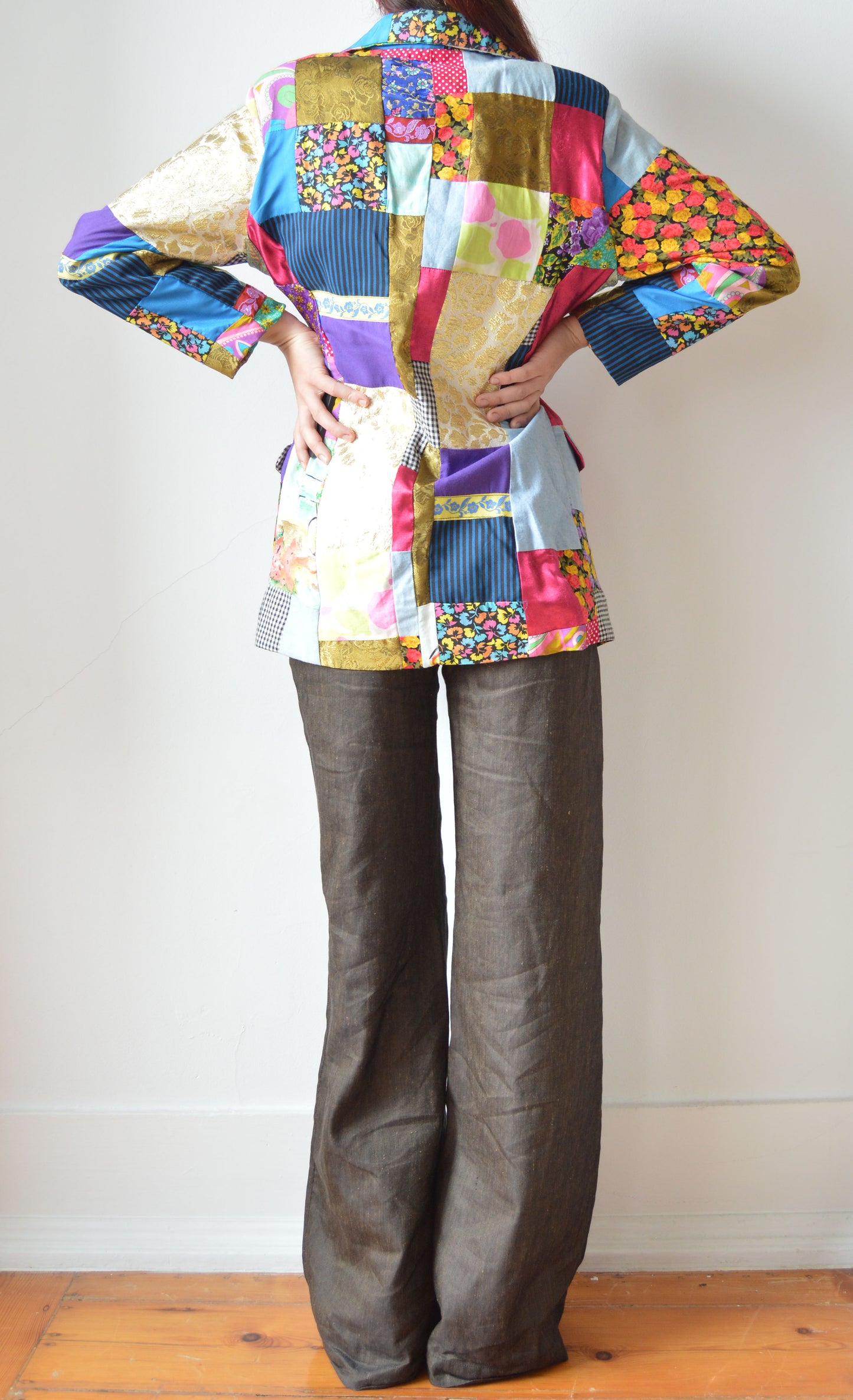 Vintage Dolce & Gabbana S/S 1993 Patchwork Jacket