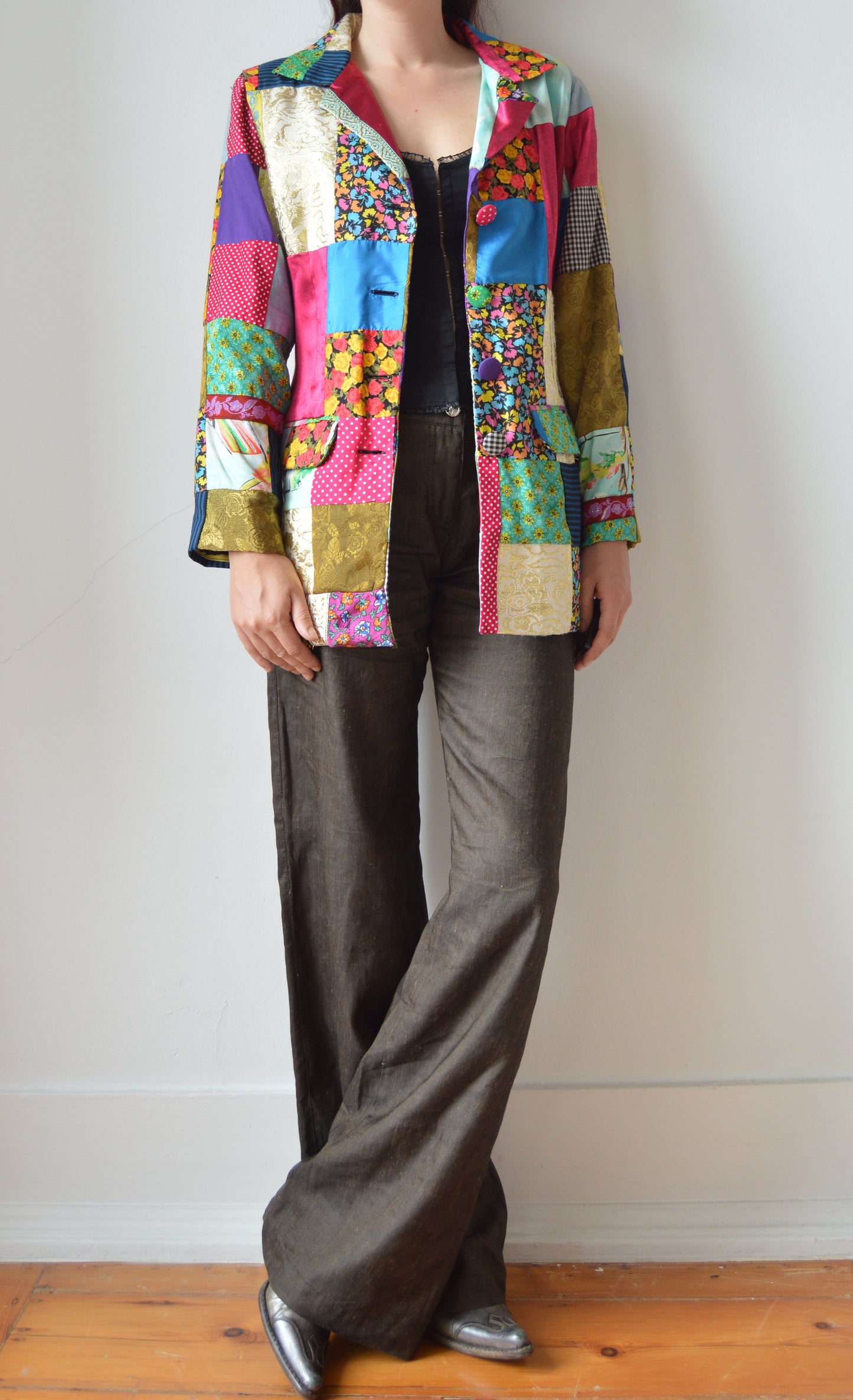 Vintage Dolce & Gabbana S/S 1993 Patchwork Jacket