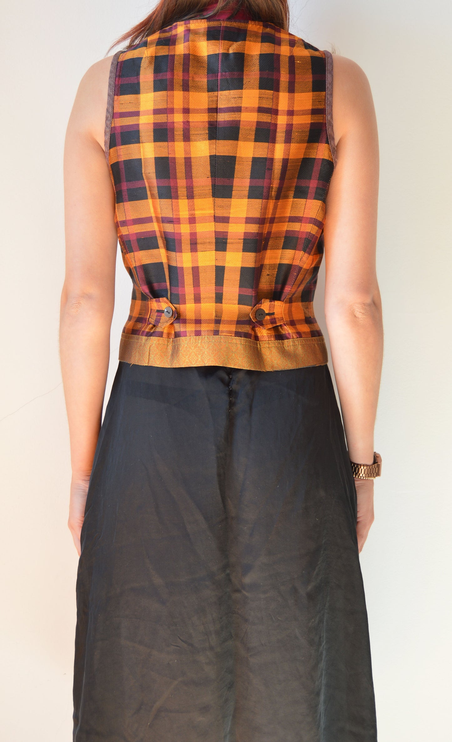 vintage dries van noten ss 1994 silk waistcoat