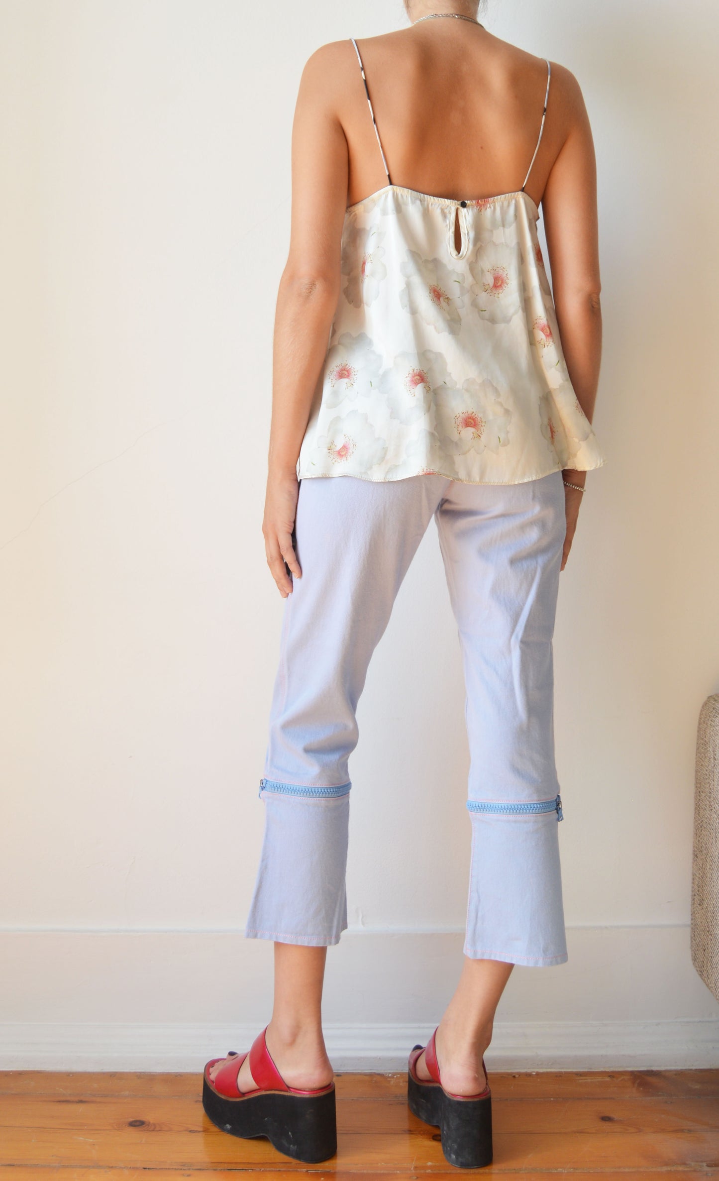 Vintage Miu Miu Blue Trousers