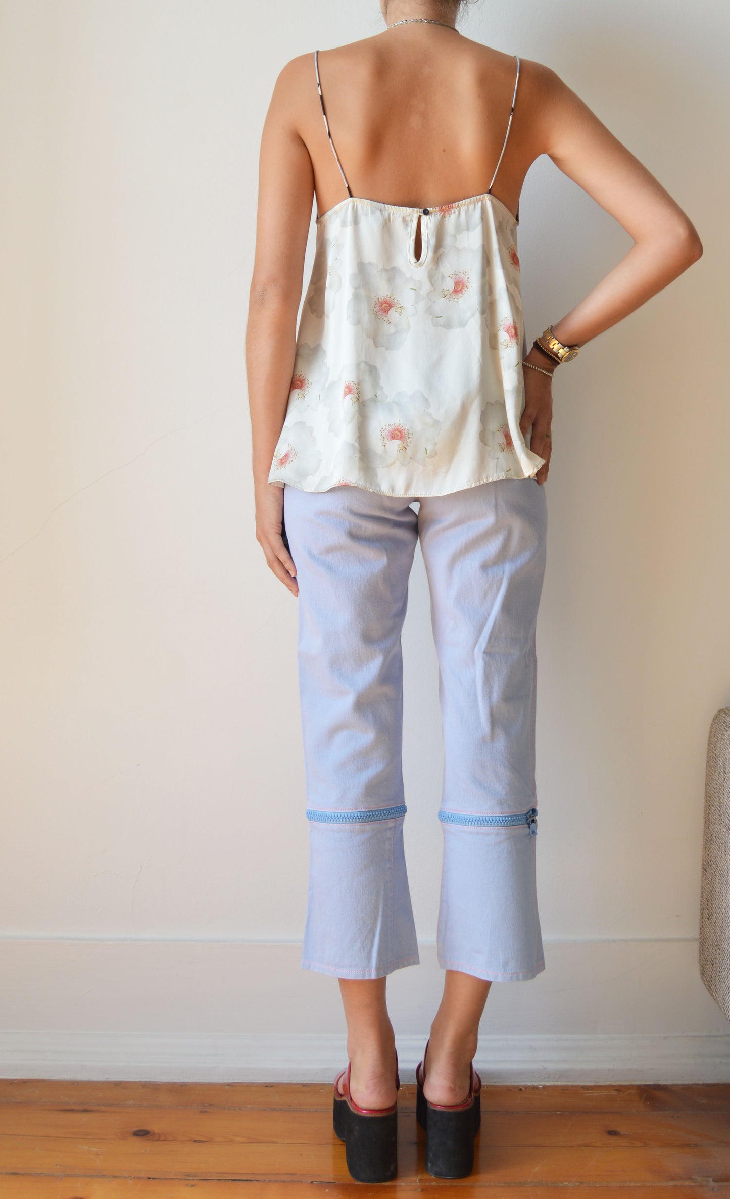 Vintage Miu Miu Blue Trousers